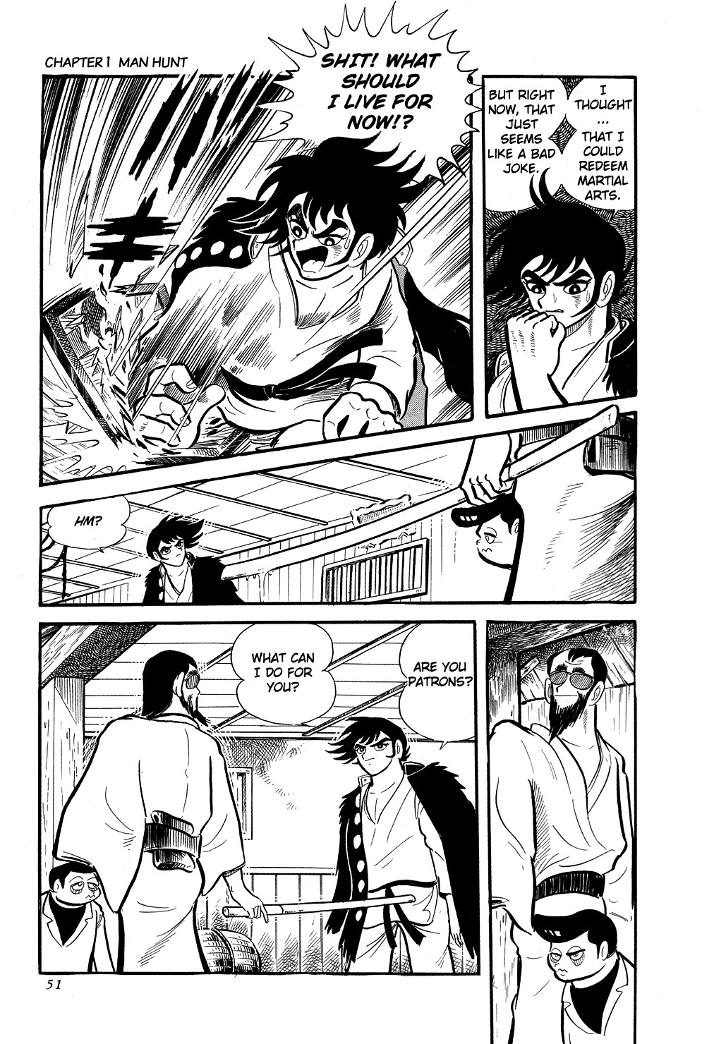 Getter Robo Chapter 1 page 23 - Chapter 1: Man Hunt