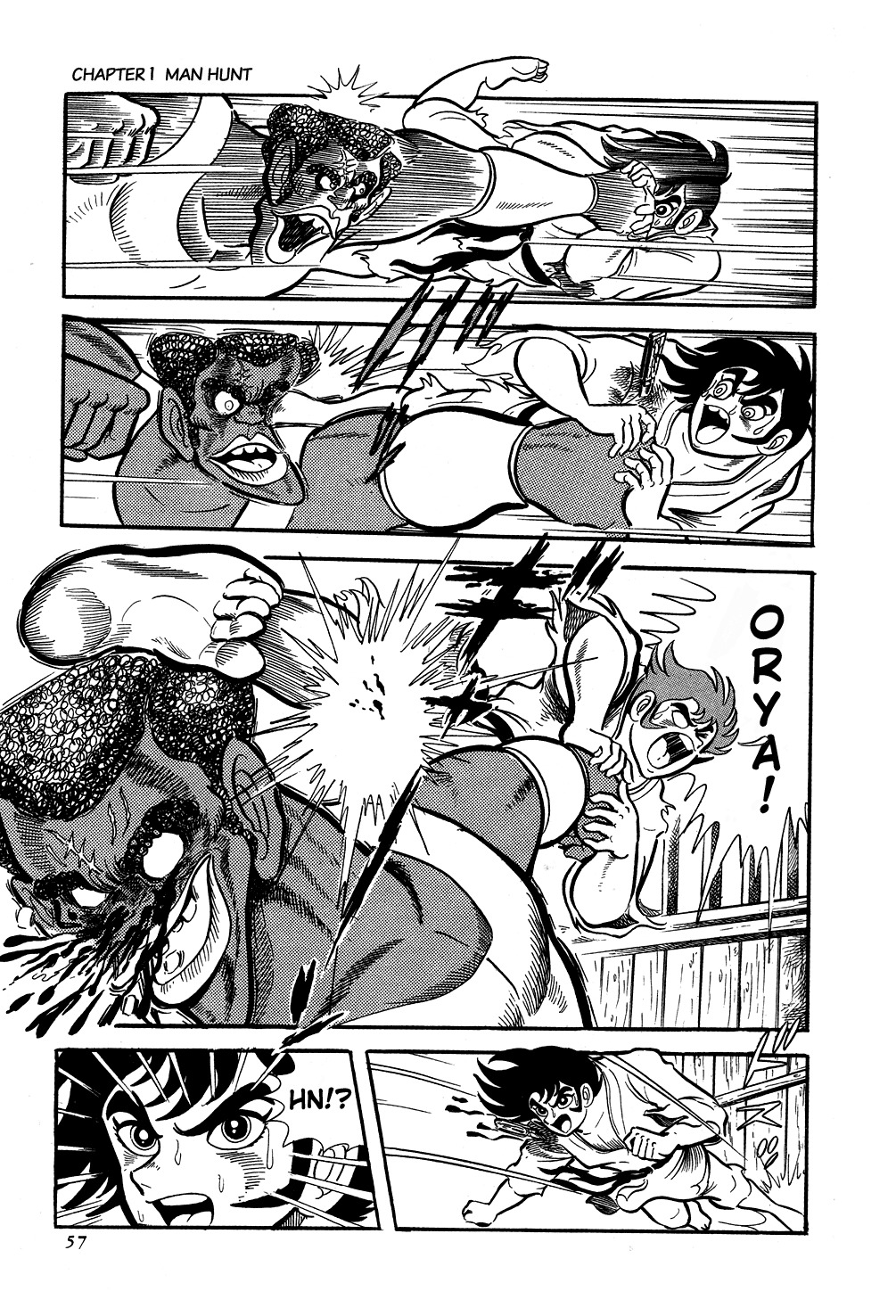 Getter Robo Chapter 1 page 29 - Chapter 1: Man Hunt