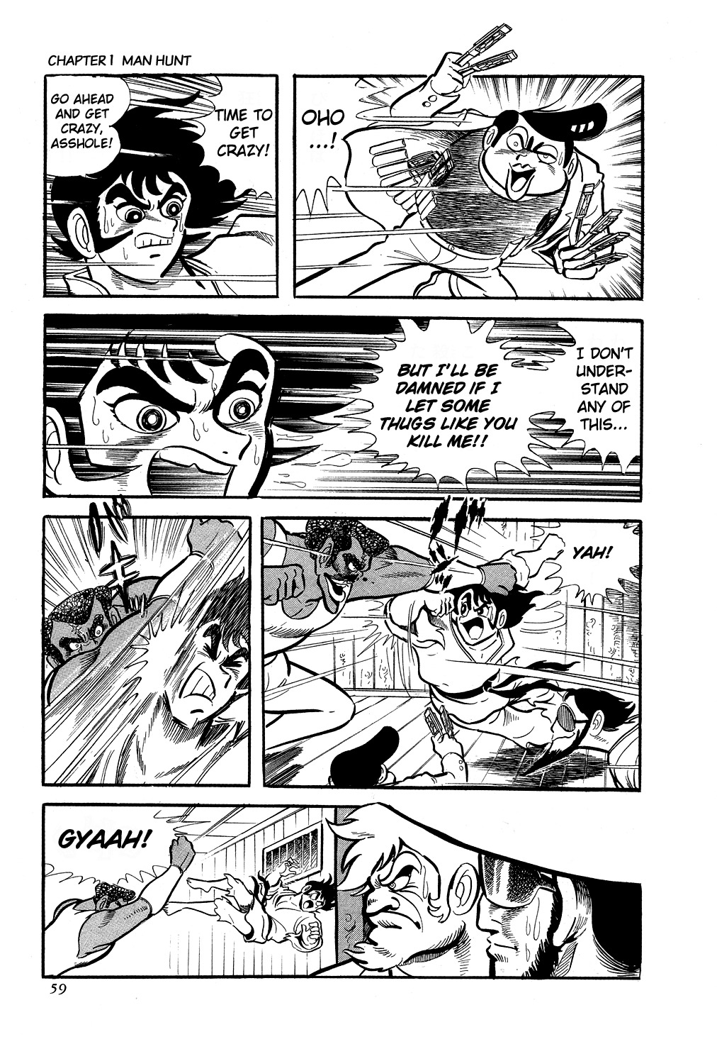 Getter Robo Chapter 1 page 31 - Chapter 1: Man Hunt