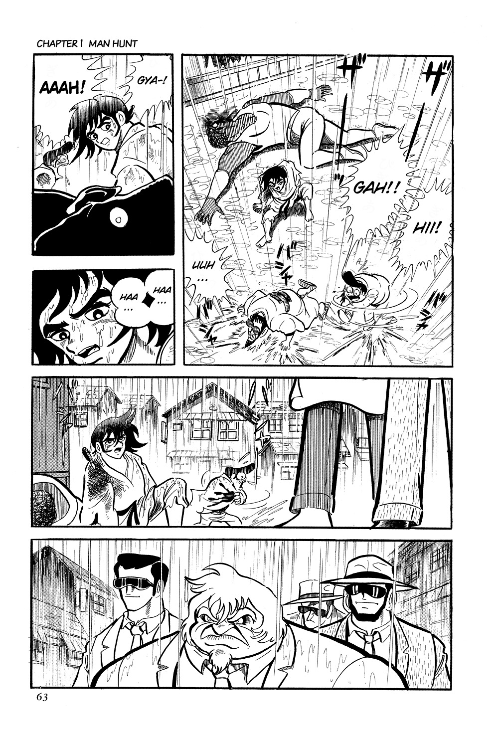 Getter Robo Chapter 1 page 35 - Chapter 1: Man Hunt