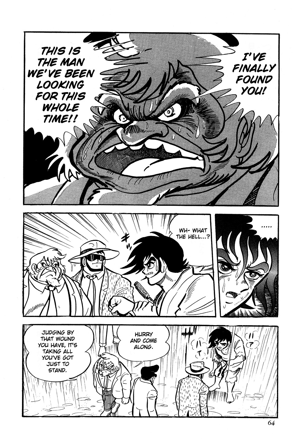 Getter Robo Chapter 1 page 36 - Chapter 1: Man Hunt