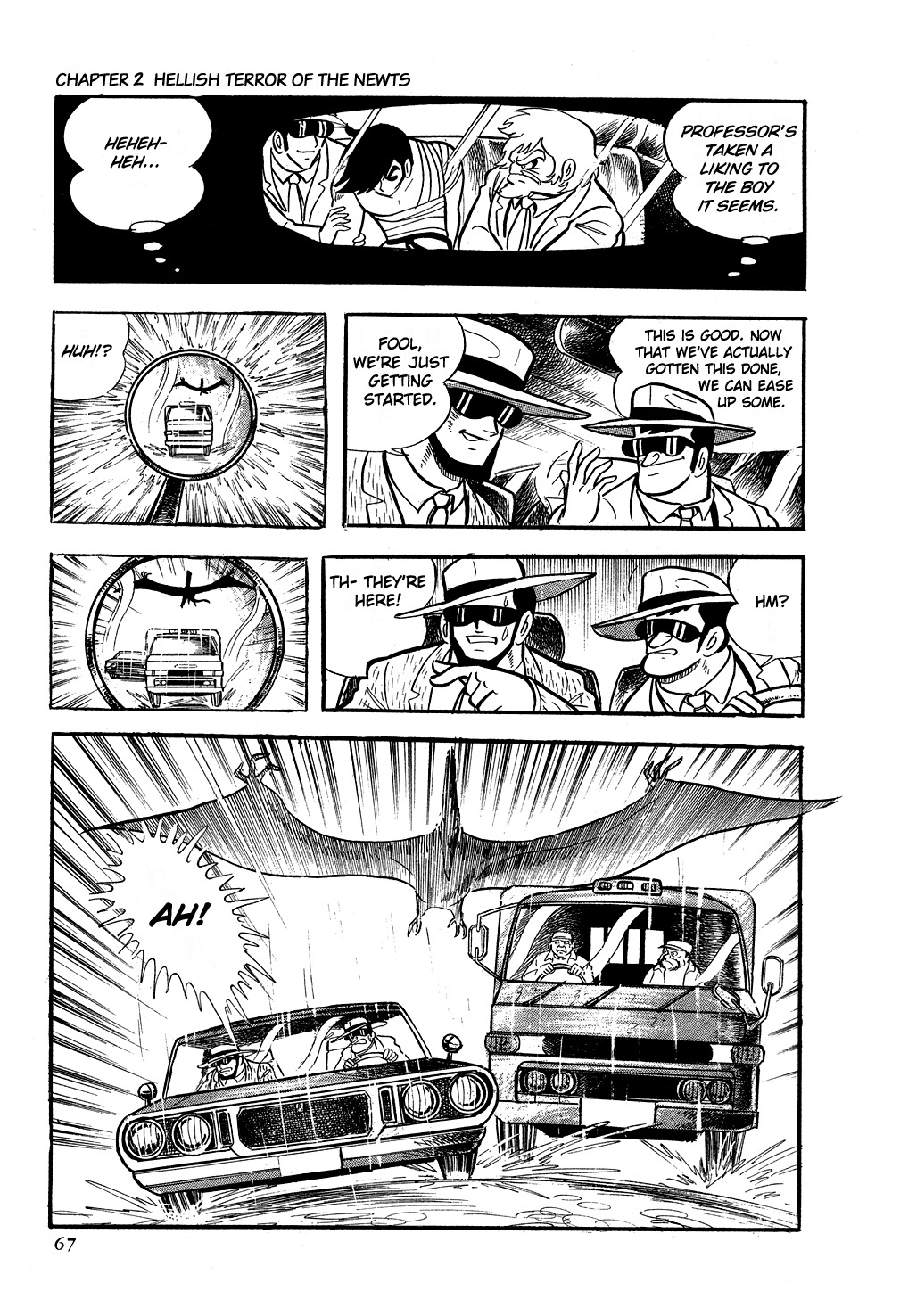 Getter Robo Chapter 1 page 39 - Chapter 1: Man Hunt