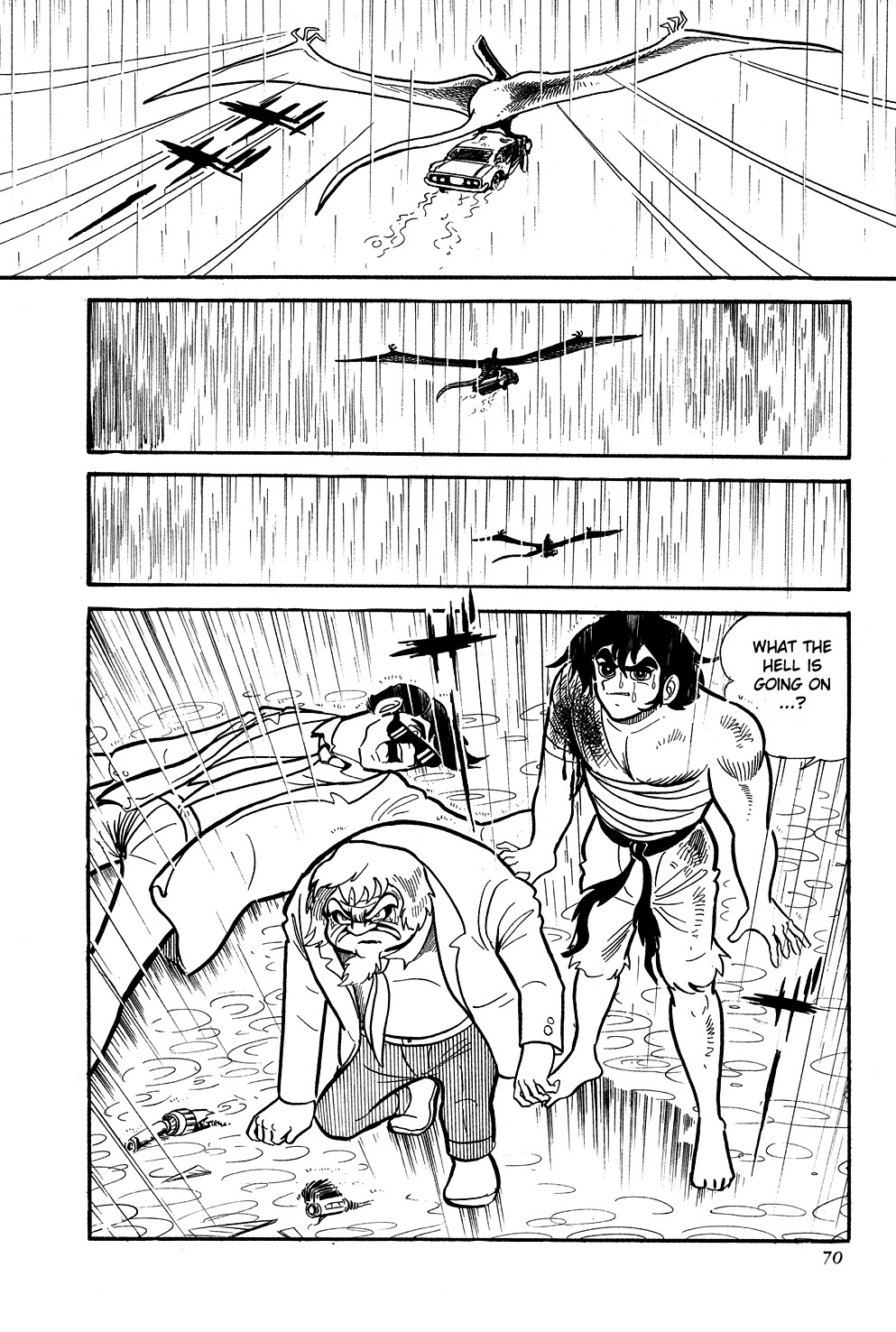 Getter Robo Chapter 1 page 42 - Chapter 1: Man Hunt