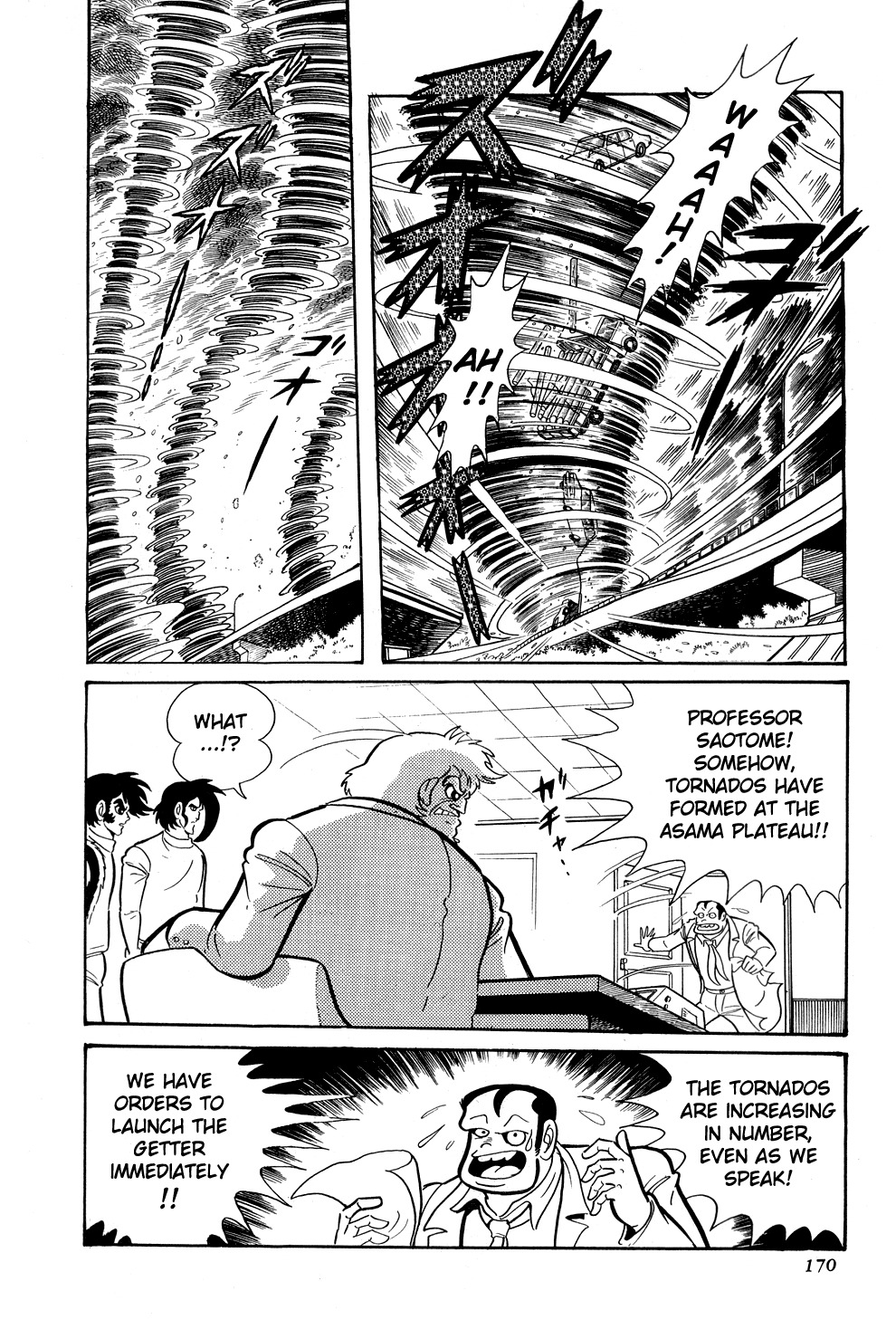 Getter Robo Chapter 10 page 10 - Chapter 10: Twister of Terror