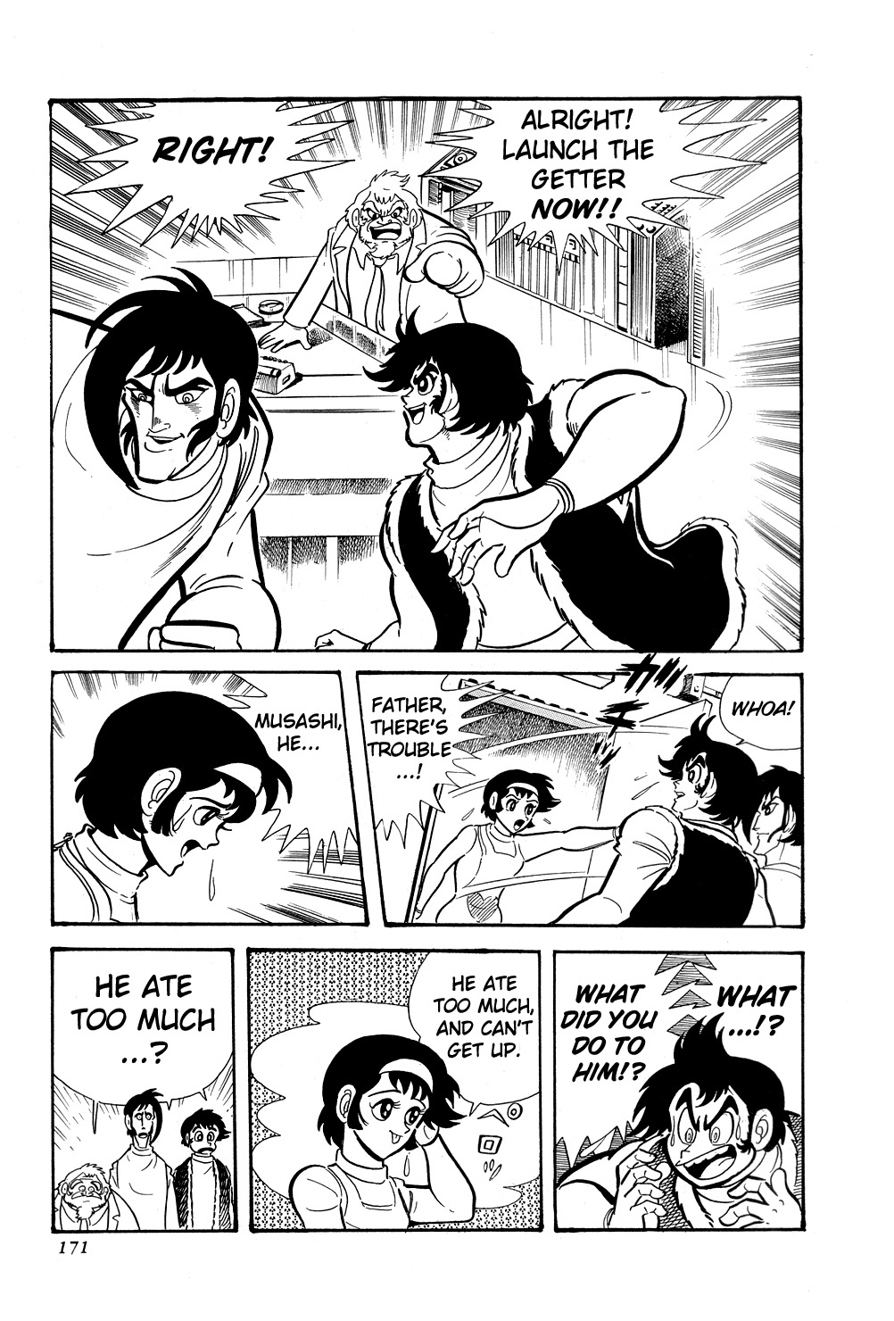Getter Robo Chapter 10 page 11 - Chapter 10: Twister of Terror