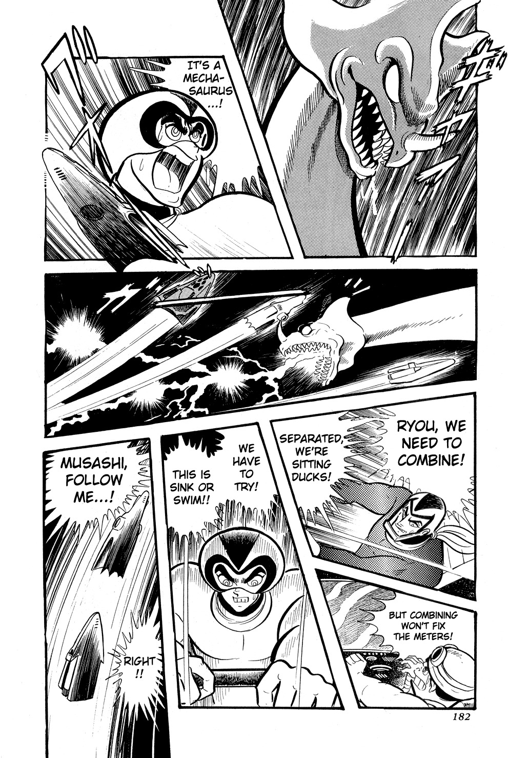 Getter Robo Chapter 10 page 22 - Chapter 10: Twister of Terror