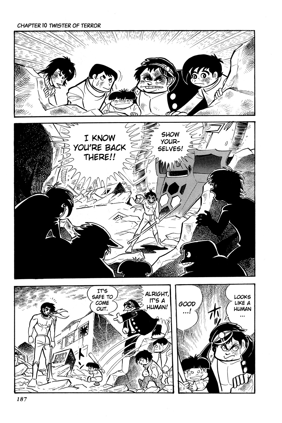 Getter Robo Chapter 10 page 27 - Chapter 10: Twister of Terror