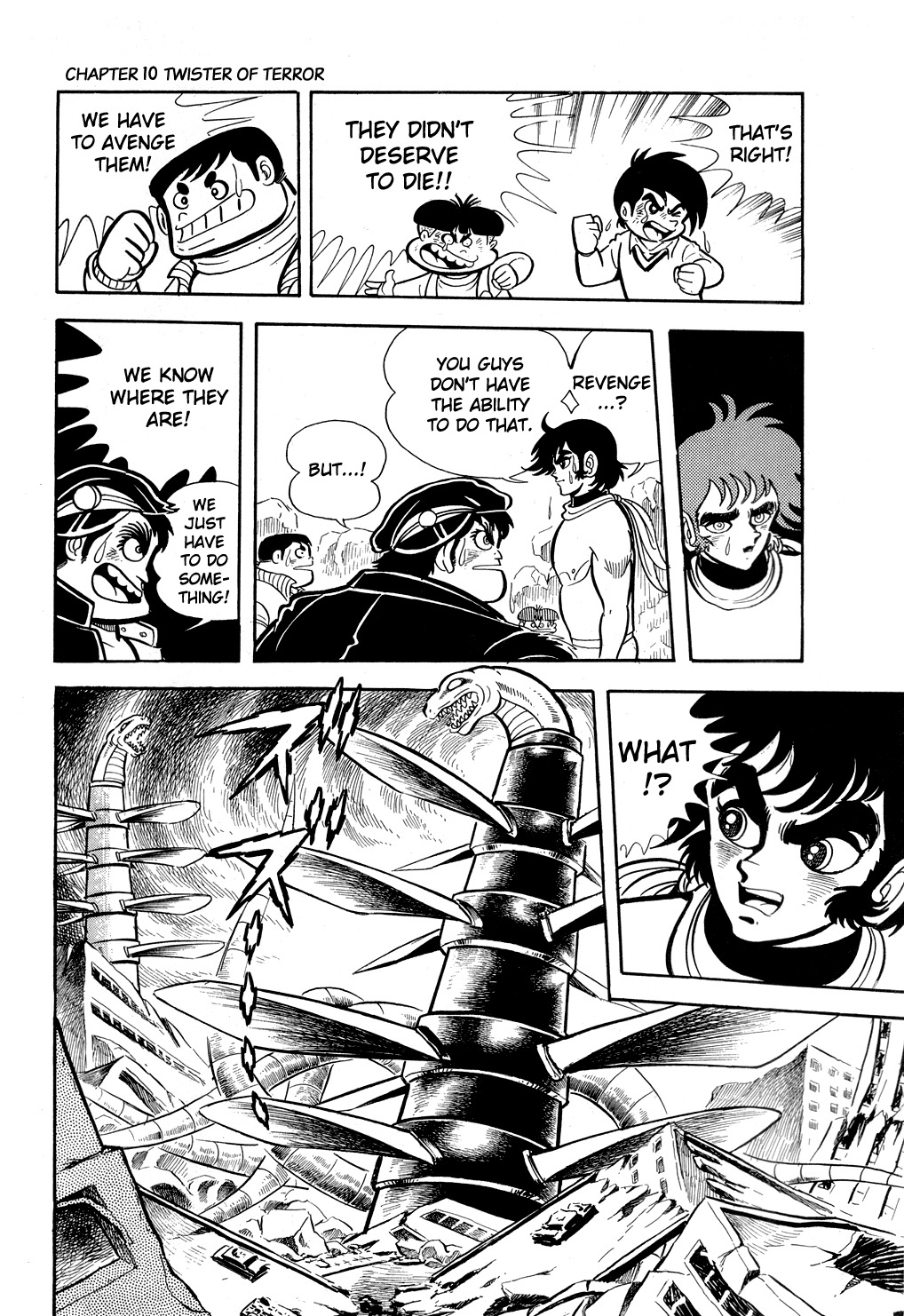 Getter Robo Chapter 10 page 31 - Chapter 10: Twister of Terror