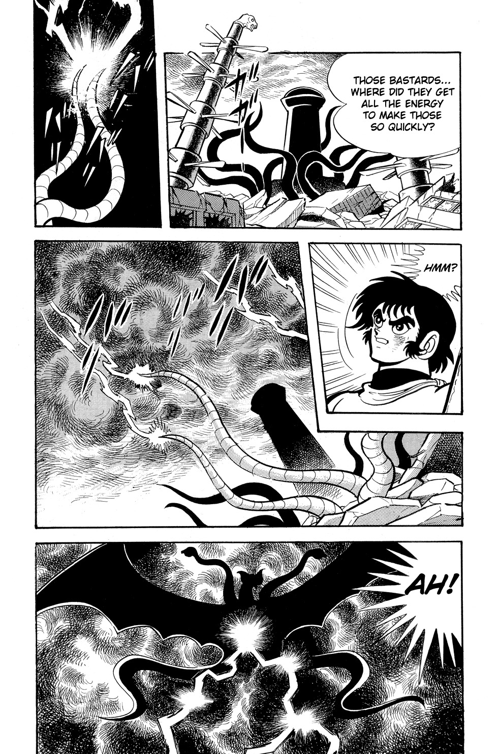 Getter Robo Chapter 10 page 34 - Chapter 10: Twister of Terror