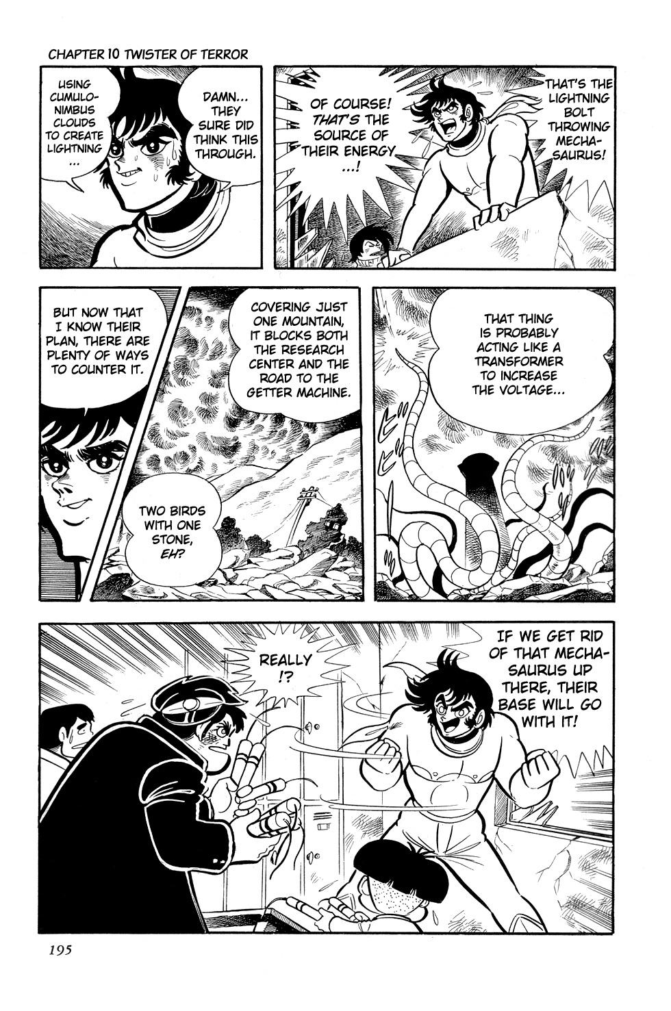 Getter Robo Chapter 10 page 35 - Chapter 10: Twister of Terror