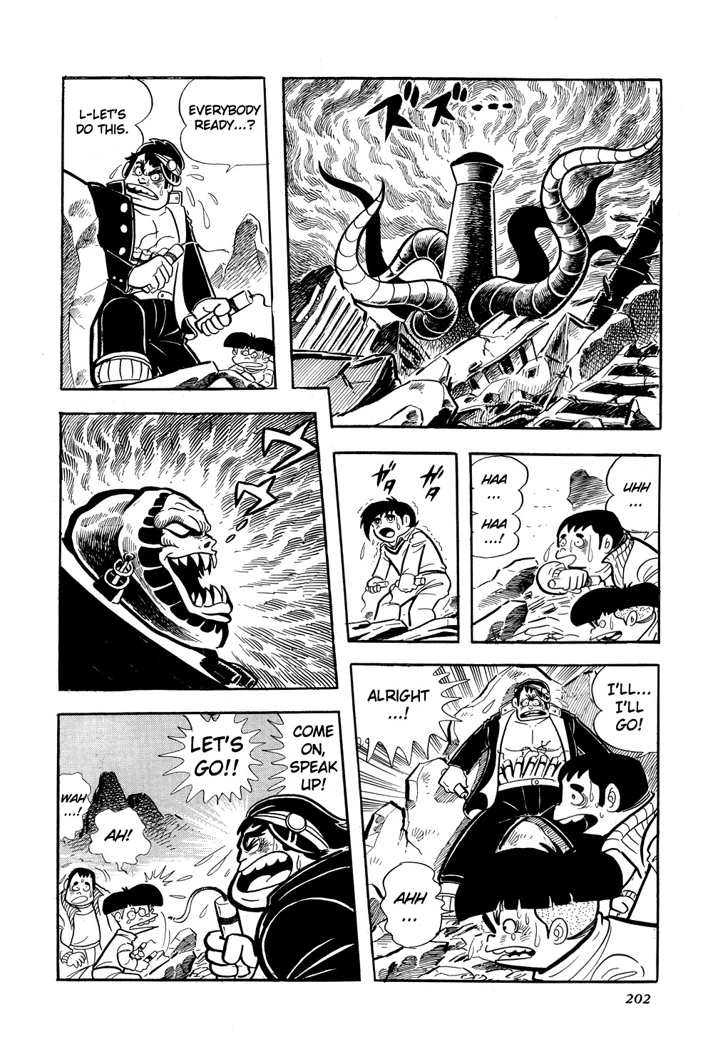 Getter Robo Chapter 10 page 42 - Chapter 10: Twister of Terror