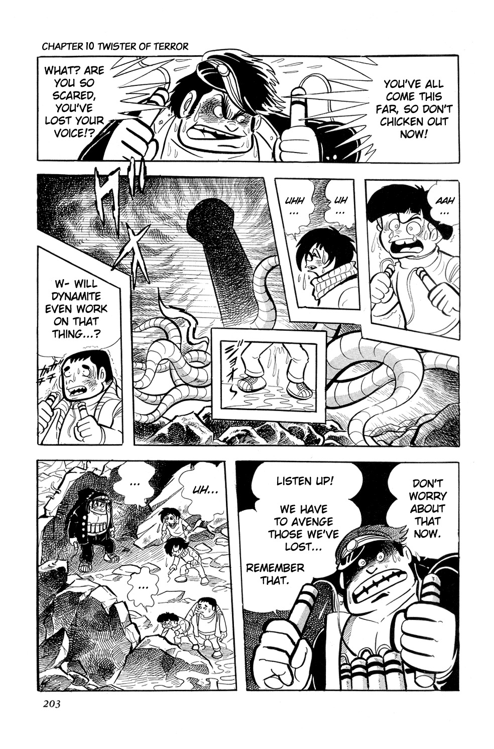Getter Robo Chapter 10 page 43 - Chapter 10: Twister of Terror