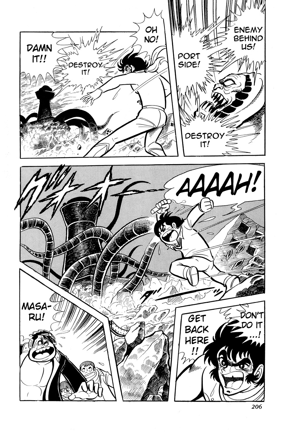 Getter Robo Chapter 10 page 46 - Chapter 10: Twister of Terror