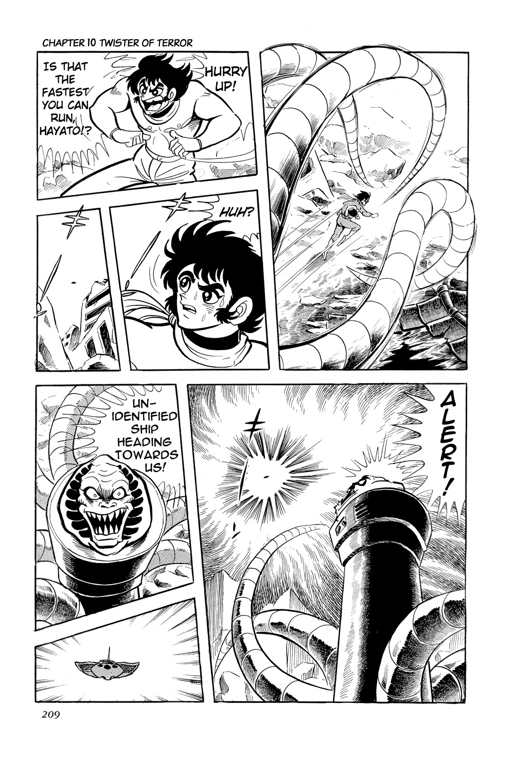Getter Robo Chapter 10 page 49 - Chapter 10: Twister of Terror