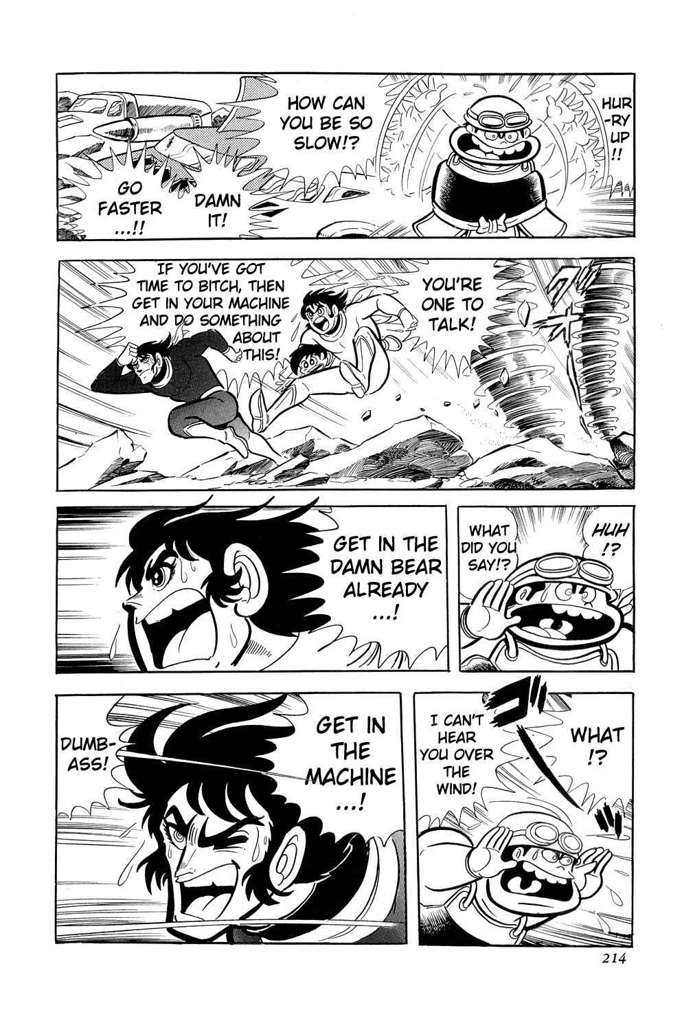 Getter Robo Chapter 10 page 54 - Chapter 10: Twister of Terror