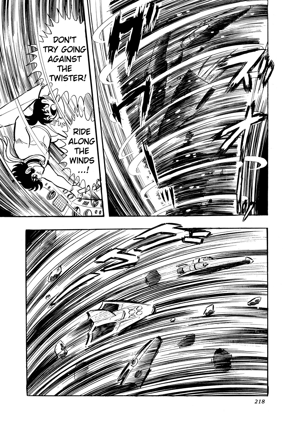 Getter Robo Chapter 10 page 58 - Chapter 10: Twister of Terror