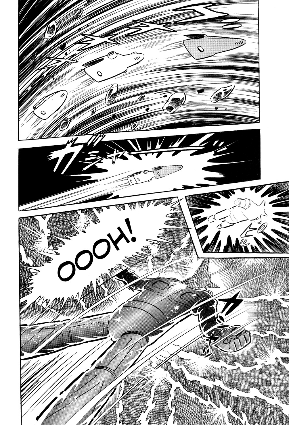 Getter Robo Chapter 10 page 59 - Chapter 10: Twister of Terror