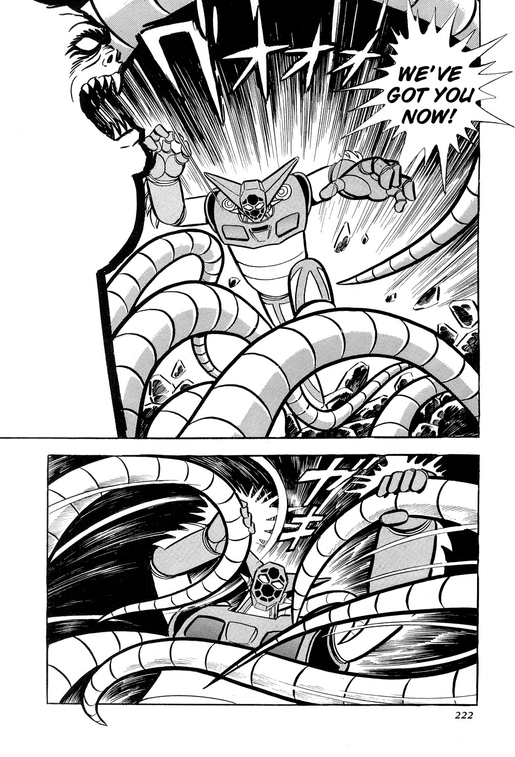 Getter Robo Chapter 10 page 62 - Chapter 10: Twister of Terror