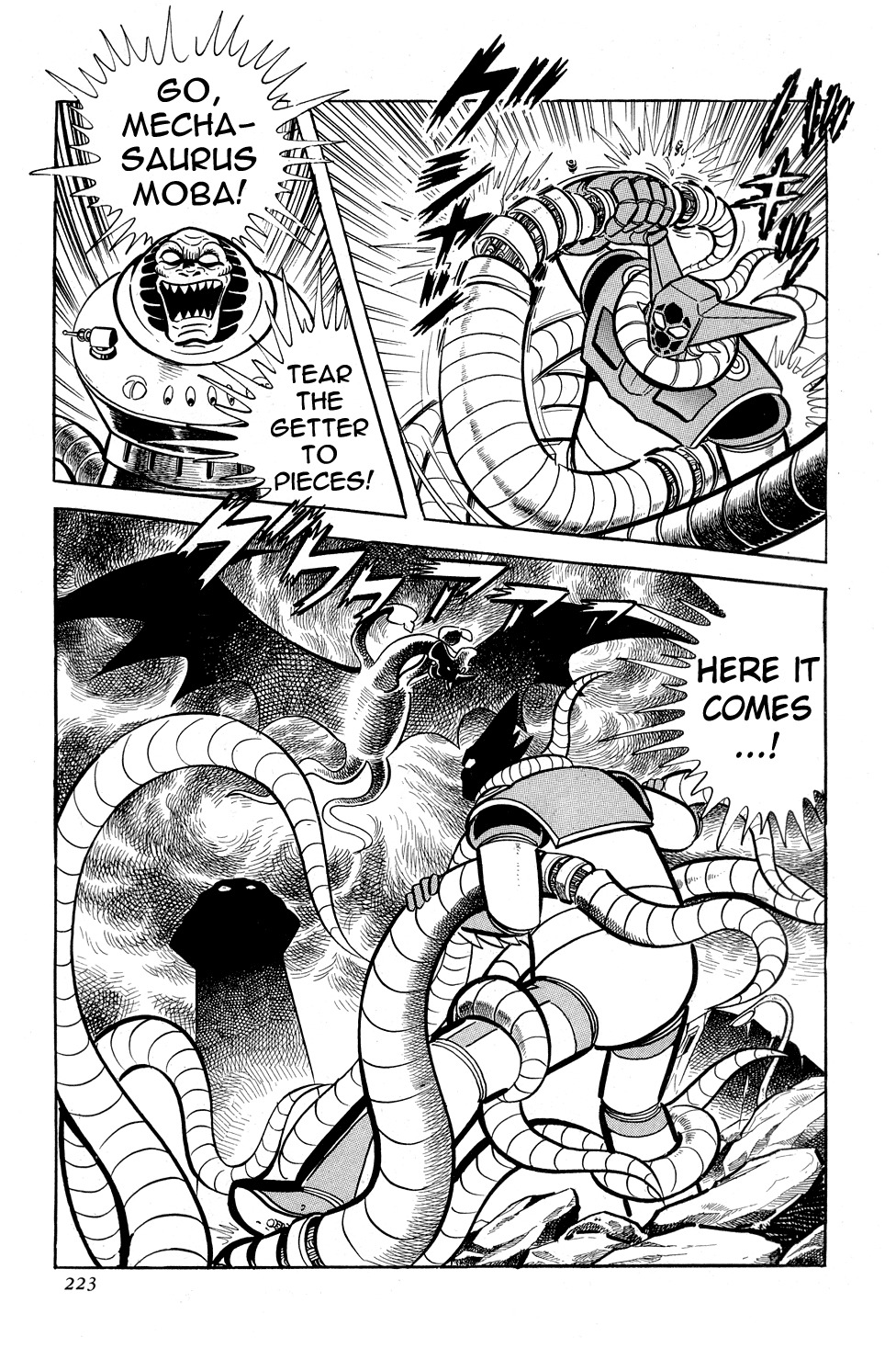 Getter Robo Chapter 10 page 63 - Chapter 10: Twister of Terror