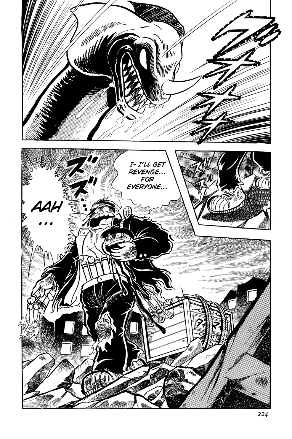 Getter Robo Chapter 10 page 64 - Chapter 10: Twister of Terror