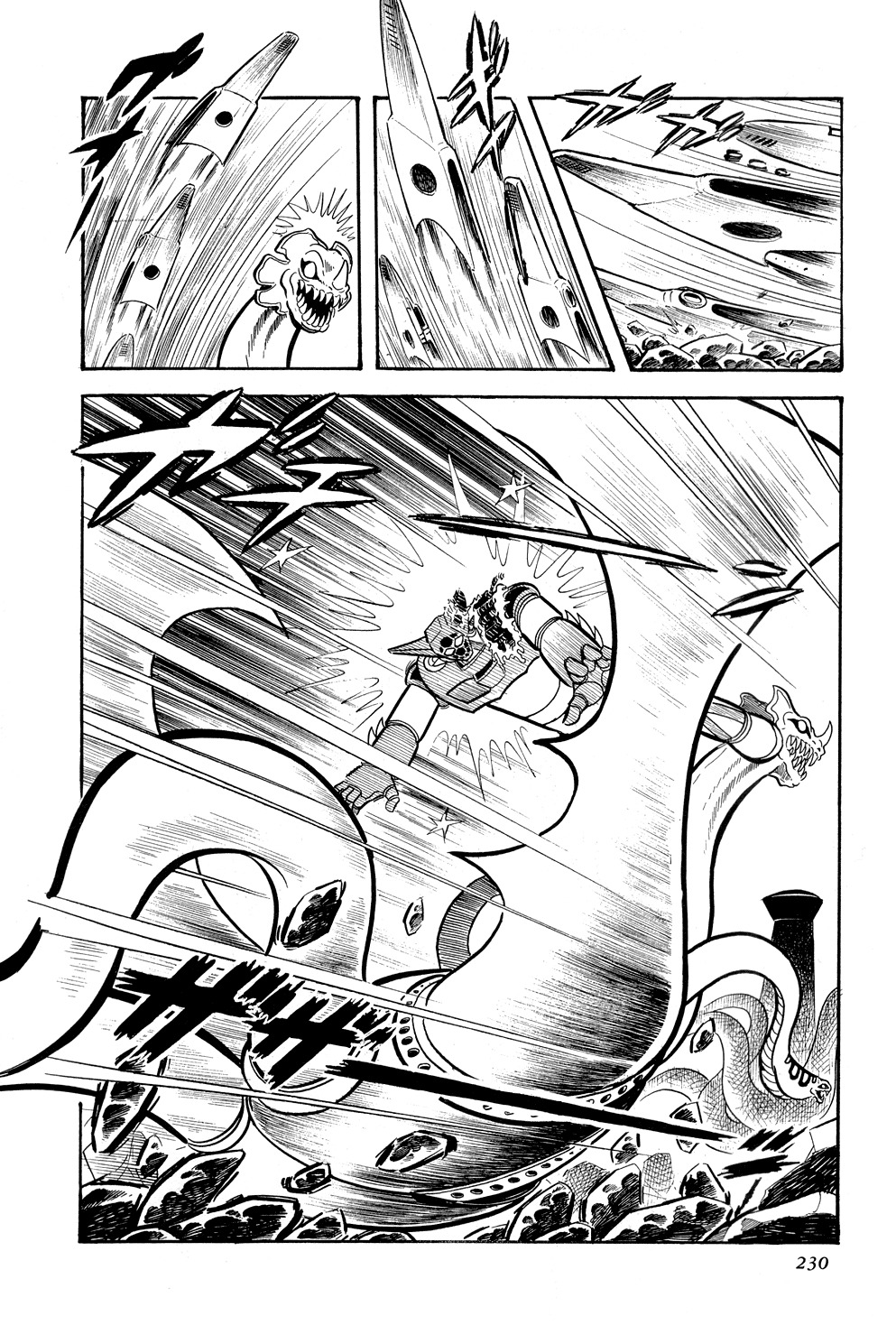 Getter Robo Chapter 10 page 70 - Chapter 10: Twister of Terror