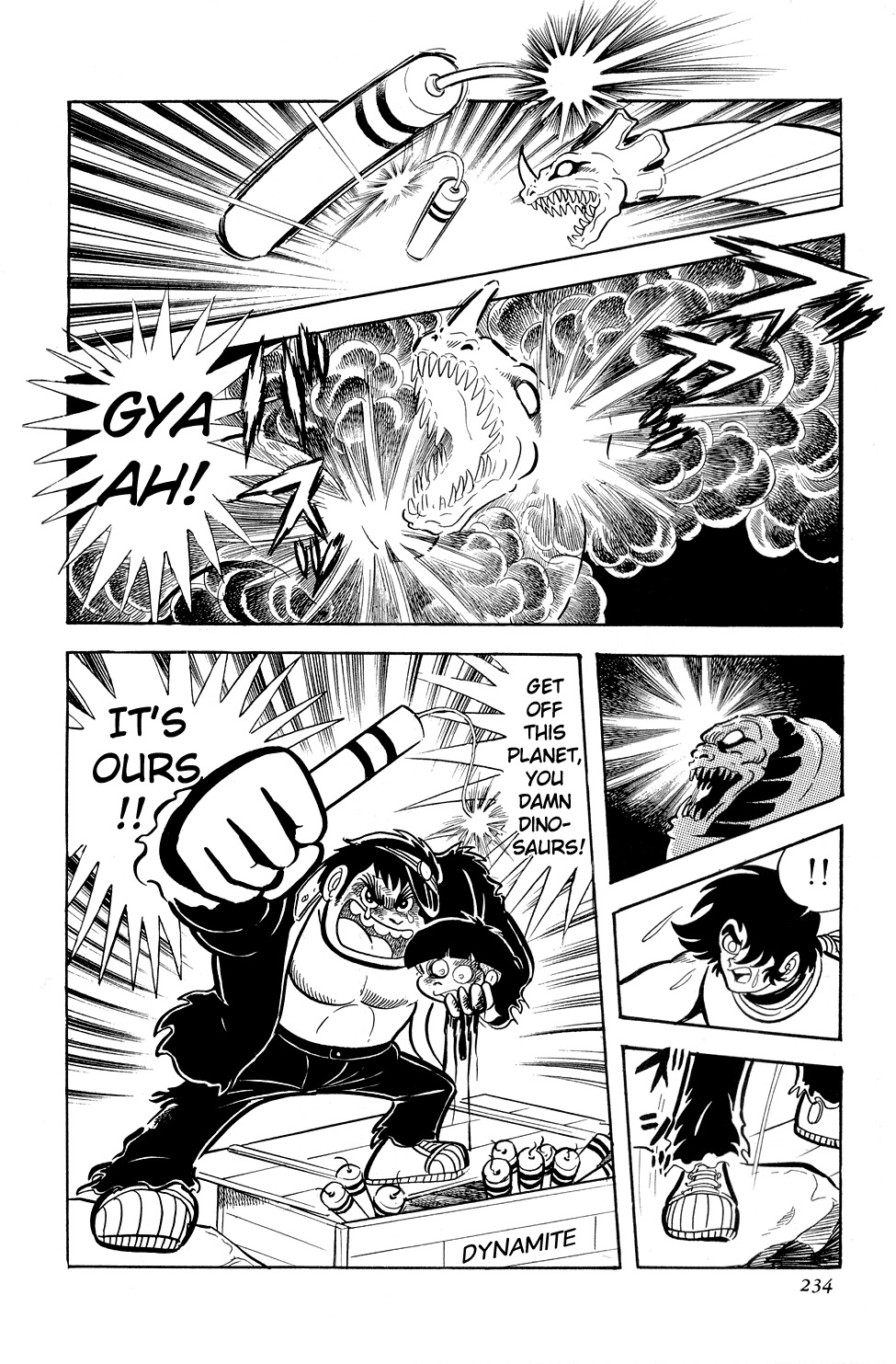 Getter Robo Chapter 10 page 74 - Chapter 10: Twister of Terror