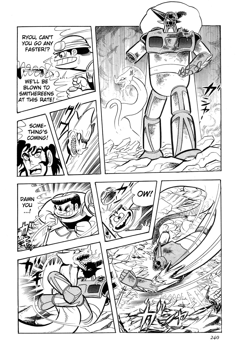 Getter Robo Chapter 10 page 80 - Chapter 10: Twister of Terror