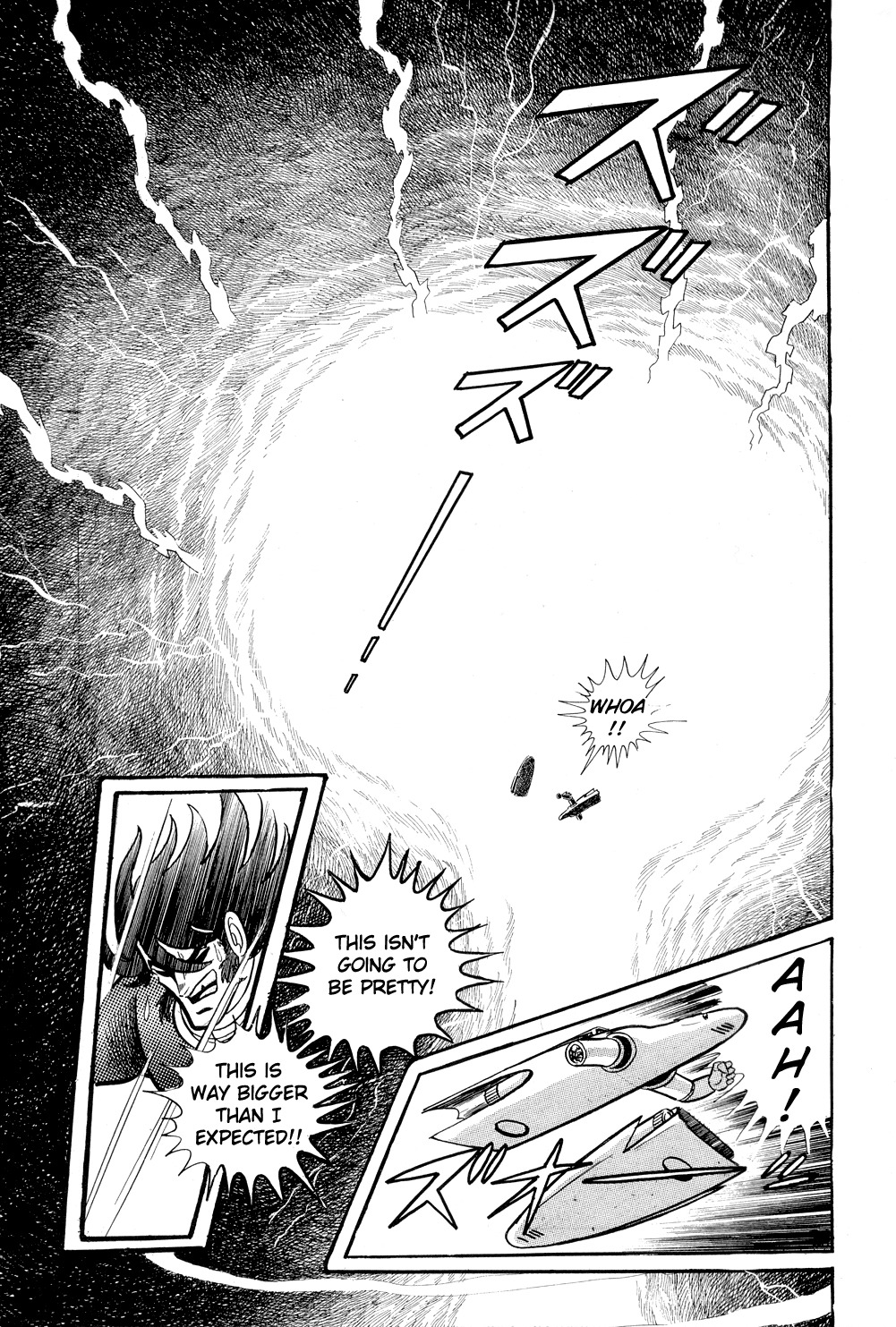 Getter Robo Chapter 10 page 84 - Chapter 10: Twister of Terror