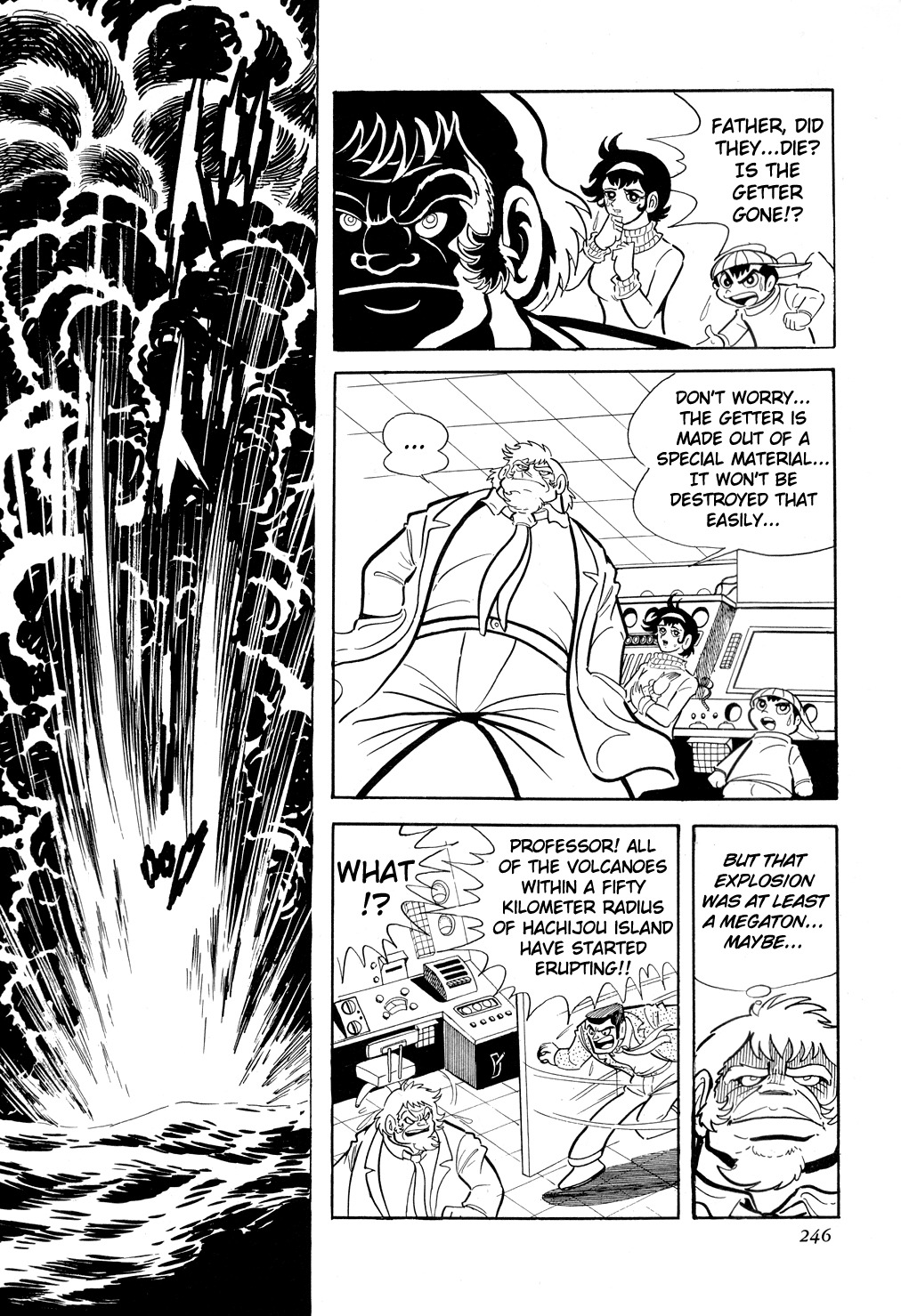 Getter Robo Chapter 10 page 86 - Chapter 10: Twister of Terror