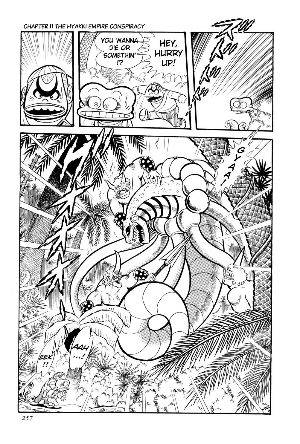 Getter Robo Chapter 11 page 10 - Chapter 11: The Hyakki Empire Conspiracy