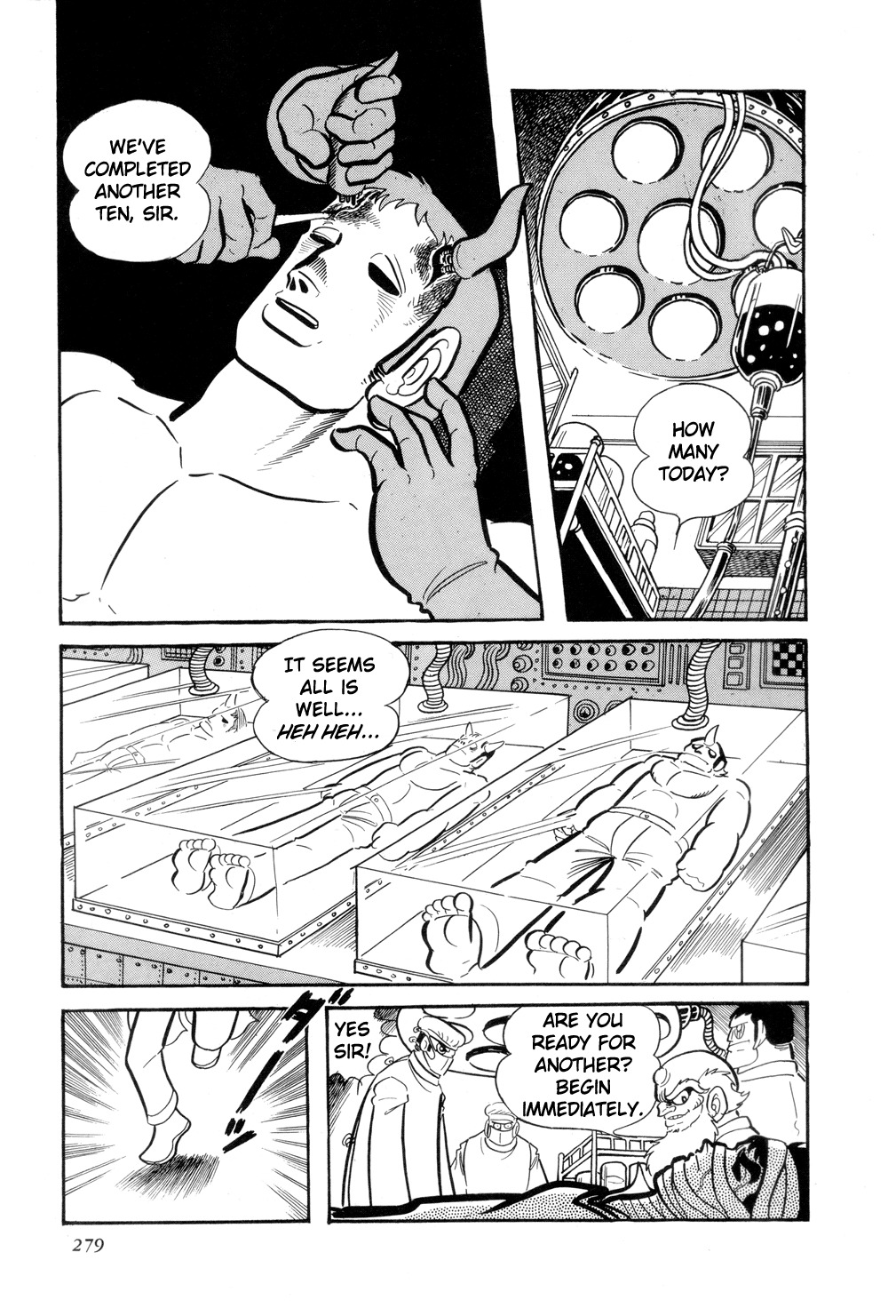 Getter Robo Chapter 11 page 32 - Chapter 11: The Hyakki Empire Conspiracy