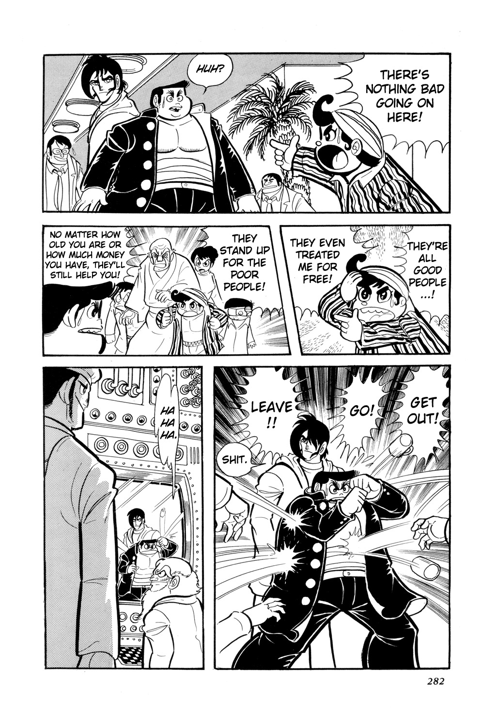 Getter Robo Chapter 11 page 35 - Chapter 11: The Hyakki Empire Conspiracy