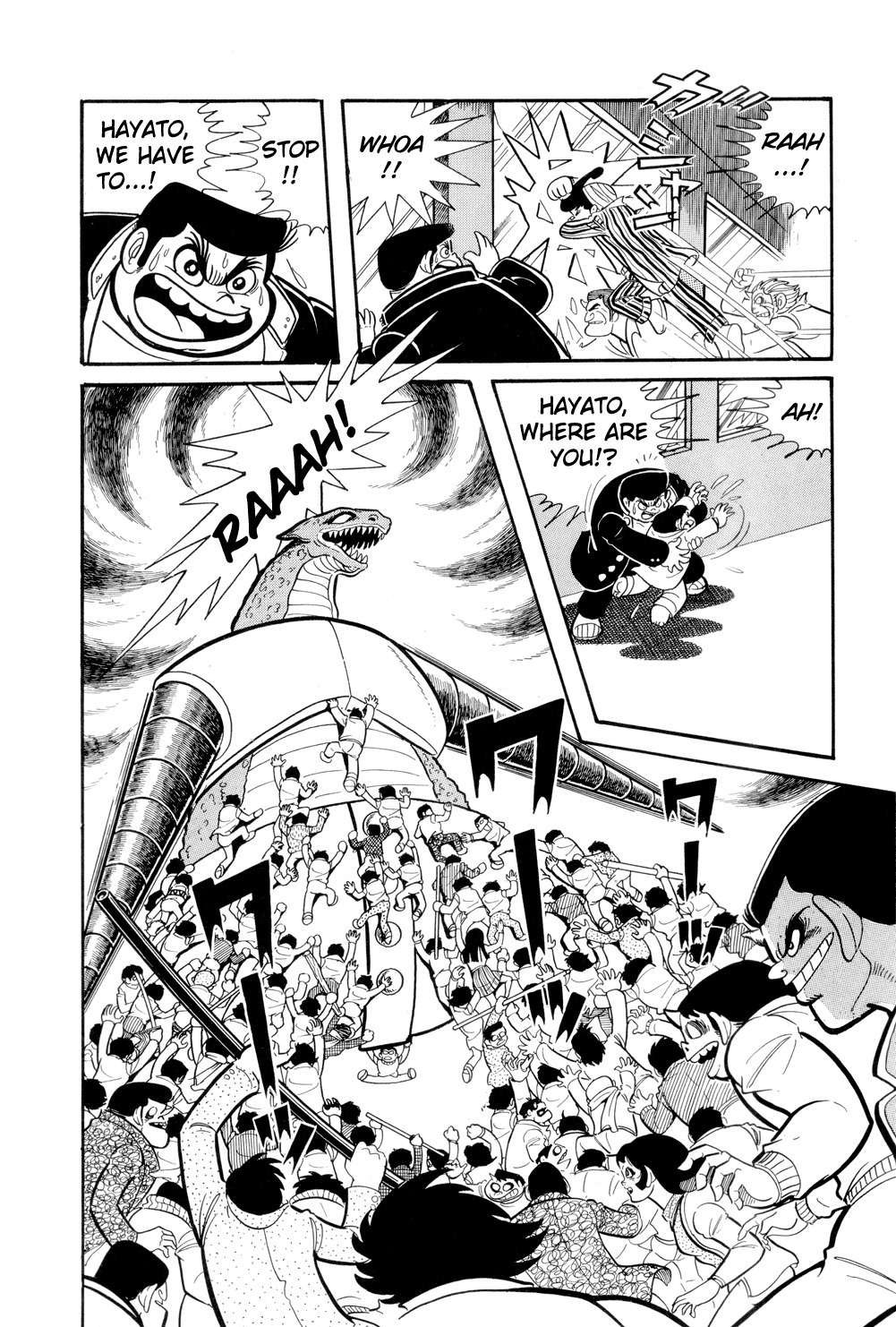 Getter Robo Chapter 11 page 45 - Chapter 11: The Hyakki Empire Conspiracy
