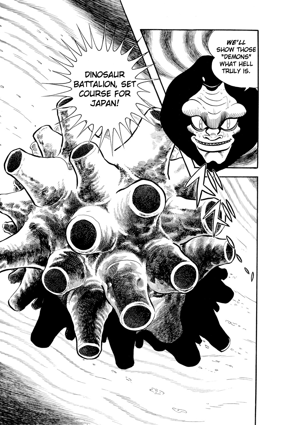 Getter Robo Chapter 11 page 59 - Chapter 11: The Hyakki Empire Conspiracy