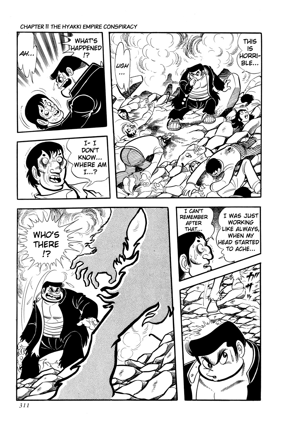 Getter Robo Chapter 11 page 63 - Chapter 11: The Hyakki Empire Conspiracy