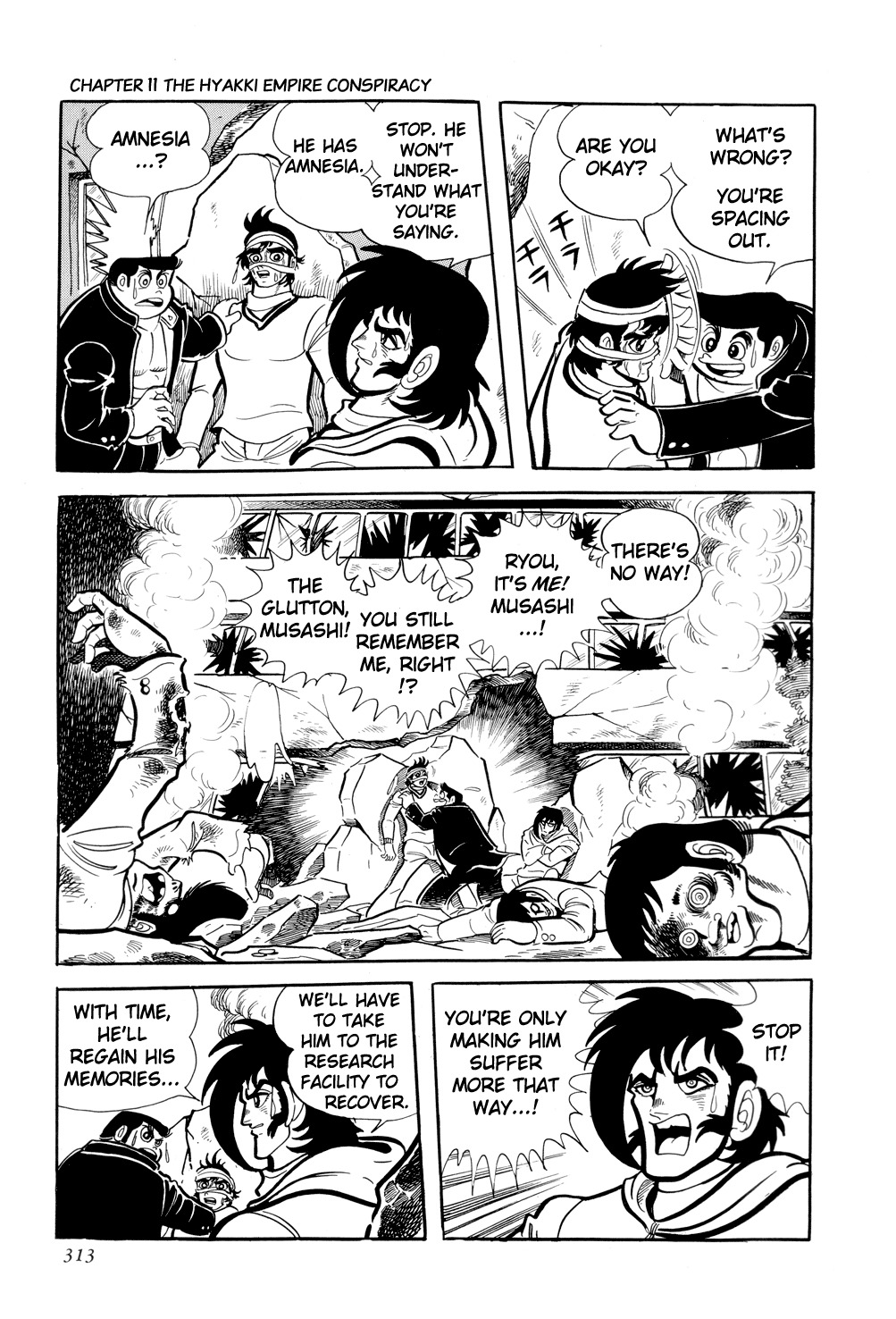 Getter Robo Chapter 11 page 65 - Chapter 11: The Hyakki Empire Conspiracy