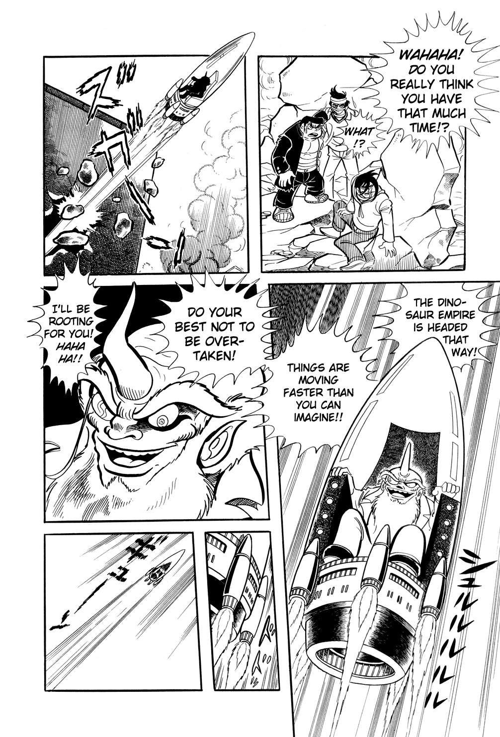 Getter Robo Chapter 11 page 66 - Chapter 11: The Hyakki Empire Conspiracy