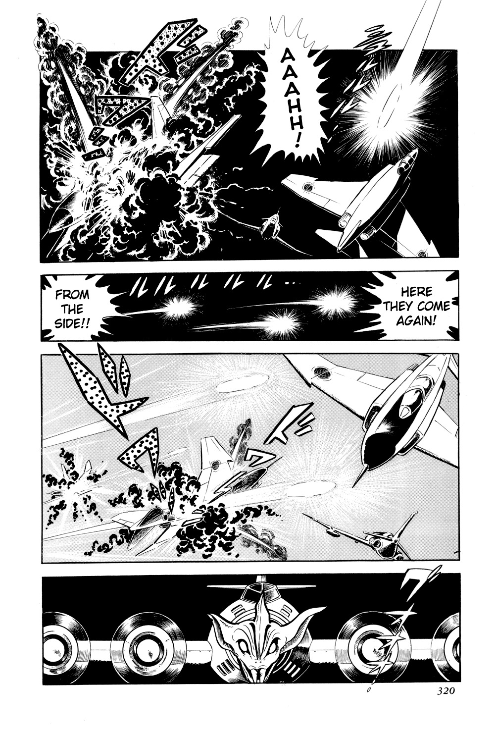 Getter Robo Chapter 11 page 72 - Chapter 11: The Hyakki Empire Conspiracy