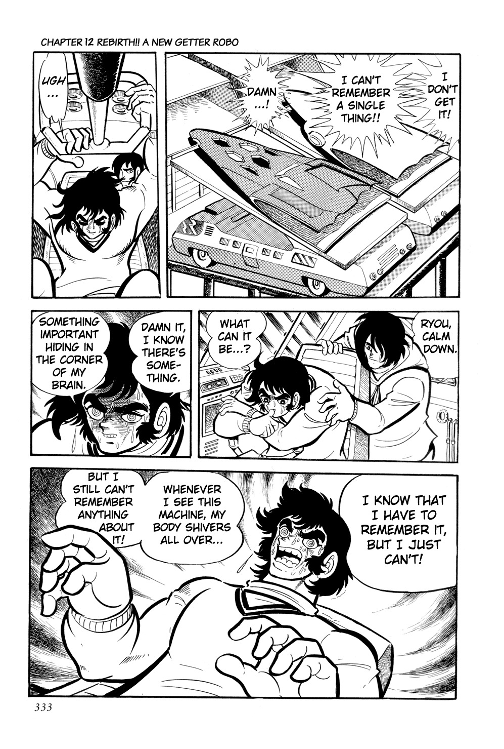 Getter Robo Chapter 12 page 11 - Chapter 12: Rebirth!! A New Getter Robo