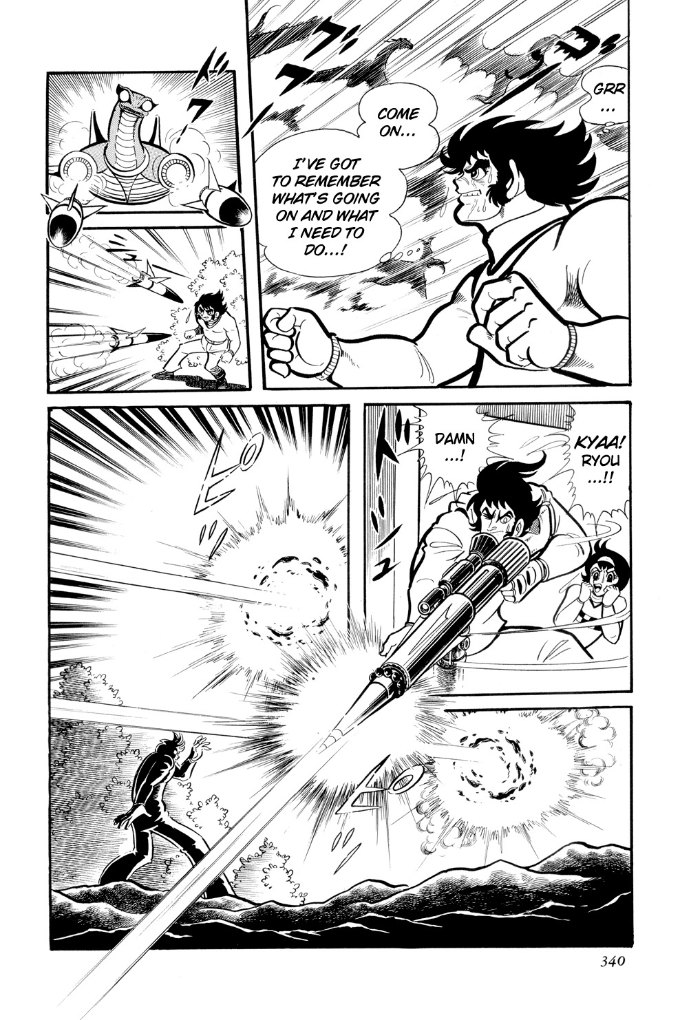 Getter Robo Chapter 12 page 18 - Chapter 12: Rebirth!! A New Getter Robo