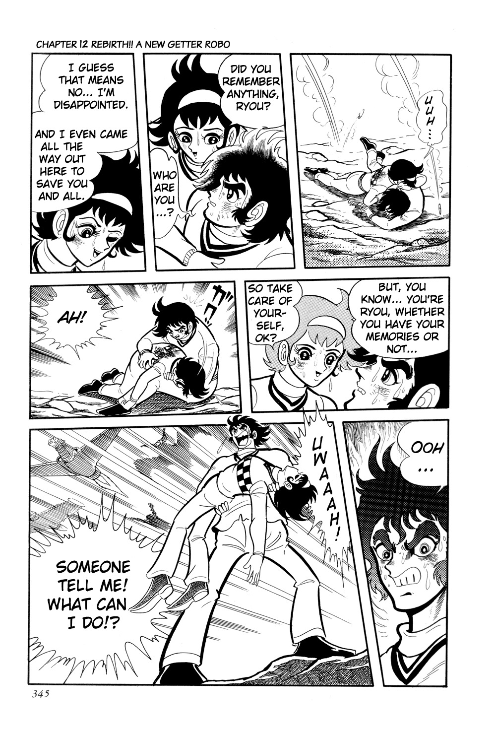 Getter Robo Chapter 12 page 23 - Chapter 12: Rebirth!! A New Getter Robo