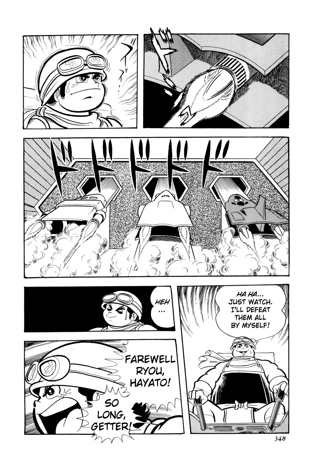 Getter Robo Chapter 12 page 26 - Chapter 12: Rebirth!! A New Getter Robo