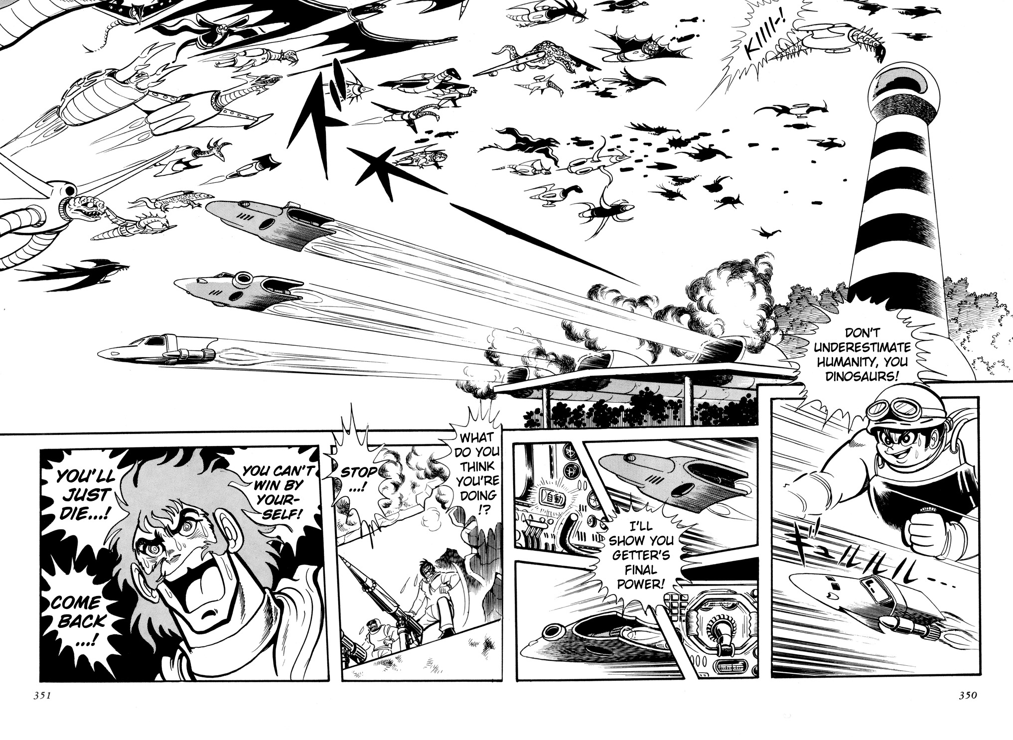 Getter Robo Chapter 12 page 28 - Chapter 12: Rebirth!! A New Getter Robo