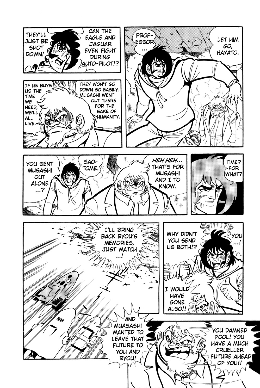 Getter Robo Chapter 12 page 29 - Chapter 12: Rebirth!! A New Getter Robo