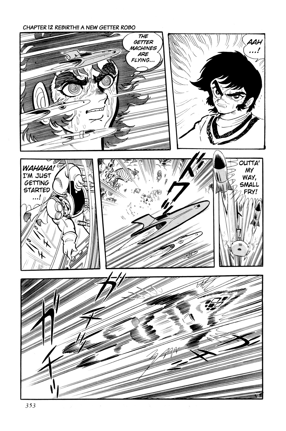 Getter Robo Chapter 12 page 30 - Chapter 12: Rebirth!! A New Getter Robo