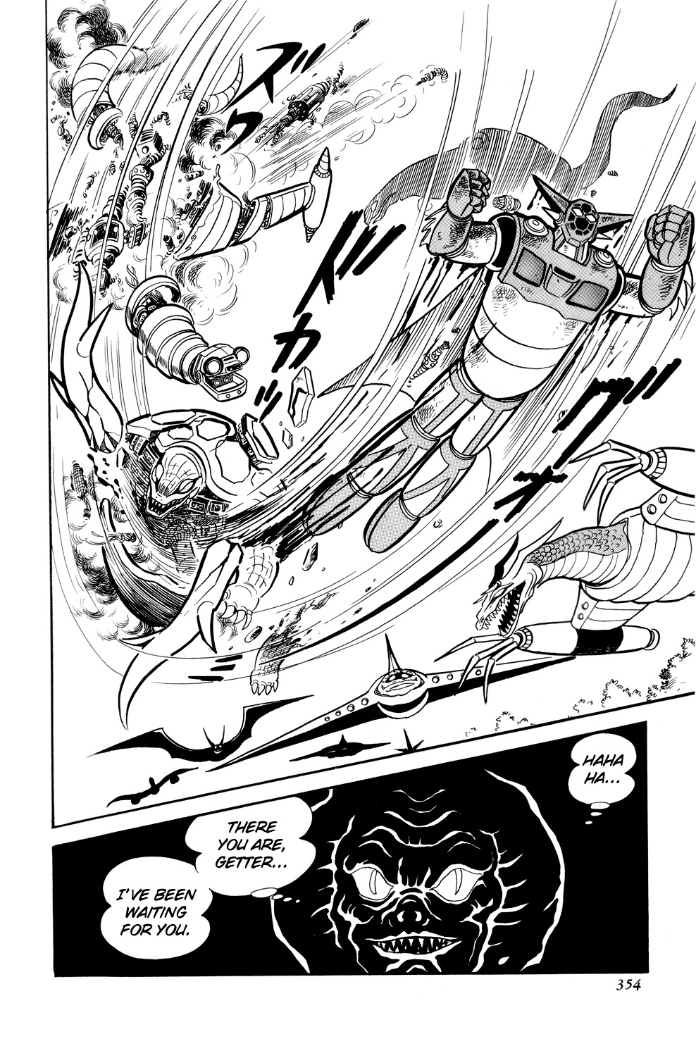 Getter Robo Chapter 12 page 31 - Chapter 12: Rebirth!! A New Getter Robo