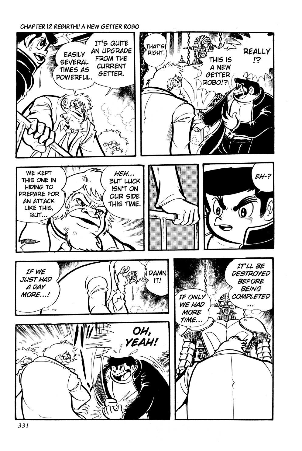 Getter Robo Chapter 12 page 9 - Chapter 12: Rebirth!! A New Getter Robo