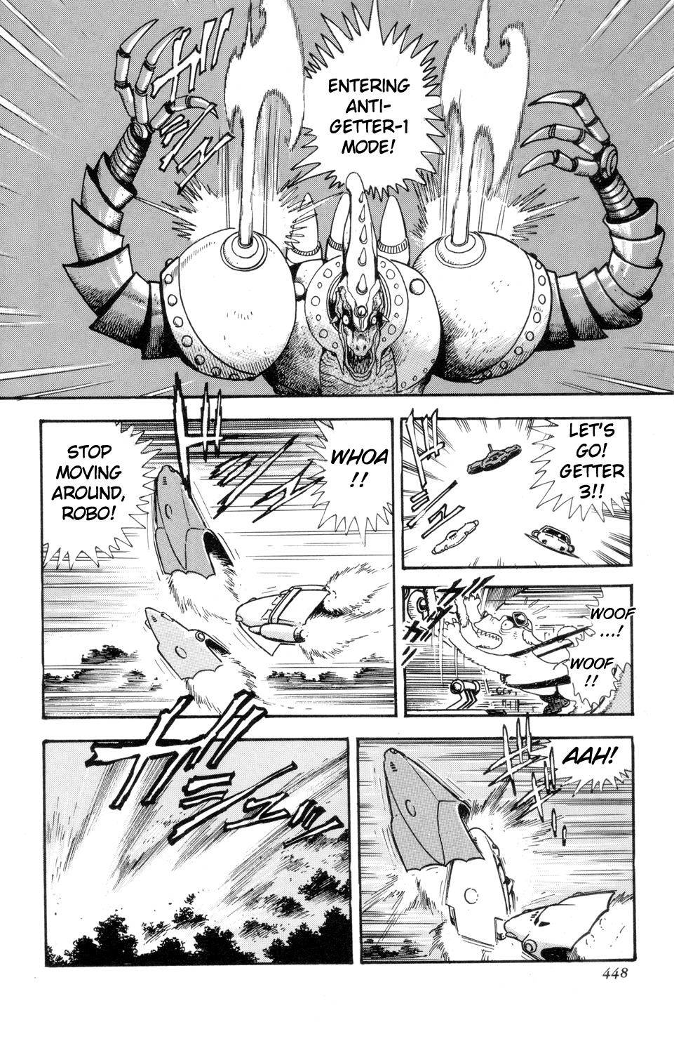 Getter Robo Chapter 13.5 page 11 - Chapter 13.5: Go For It, Musashi!!