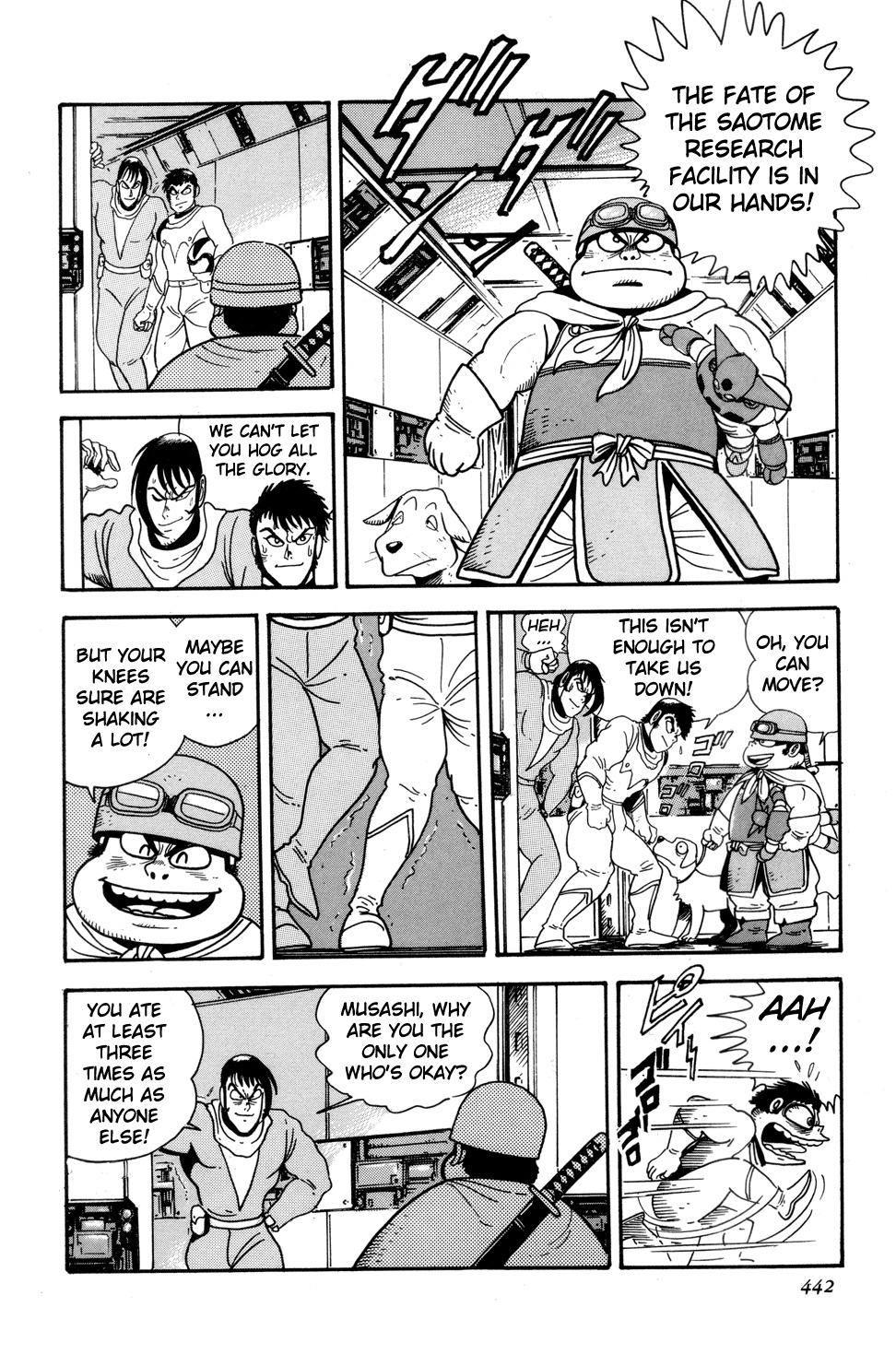 Getter Robo Chapter 13.5 page 5 - Chapter 13.5: Go For It, Musashi!!