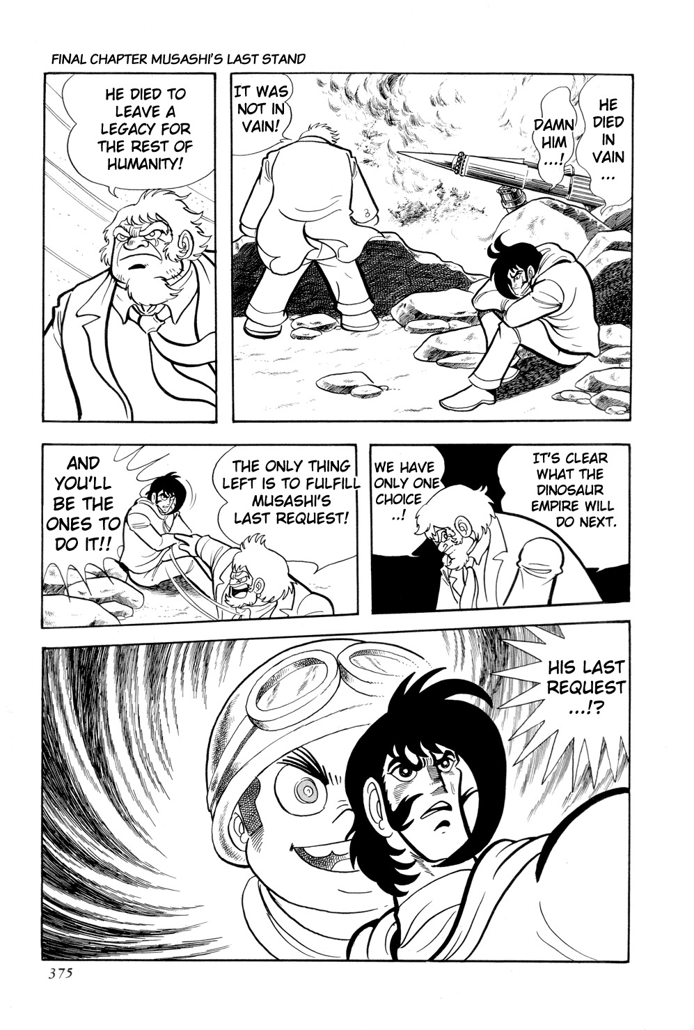 Getter Robo Chapter 13 page 14 - Chapter 13: Musashi's Last Stand